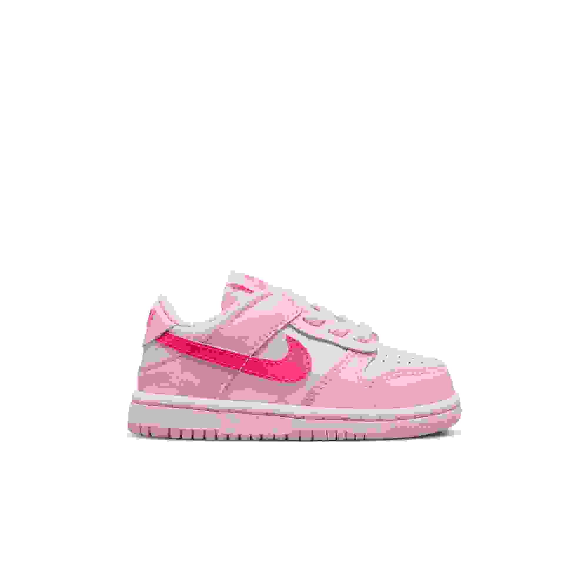 Nike Dunk Low Toddler Girls' "Med Soft Pink/Pink Foam/Hyper Pink" Shoe